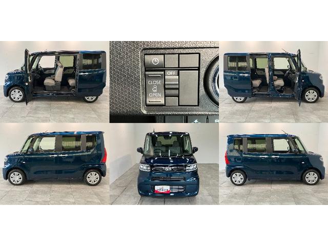 タントＸ　左側電動スライドドア　コーナーセンサー　届出済未使用車衝突被害軽減ブレーキ　コーナーセンサー　バックカメラ（ナビ装着時用）　左側電動スライドドア　前席シートヒーター　電動パーキングブレーキ　ＬＥＤ　オートライト　オートエアコン　スマートキー　エコアイドル（滋賀県）の中古車