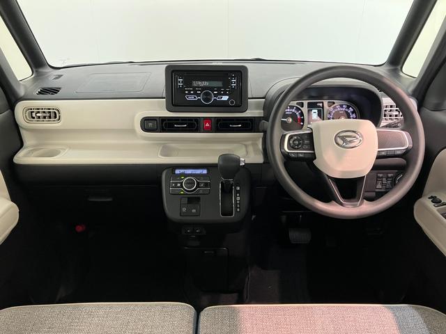 ムーヴキャンバスストライプスG 両側電動スライドドア LED CDステレオ衝突被害軽減ブレーキ コーナーセンサー CDステレオ バックカメラ(ナビ装着時用) 両側電動スライドドア 前席シートヒーター LEDヘッド オートライト オートエアコン スマートキー エコアイドル(滋賀県)の中古車