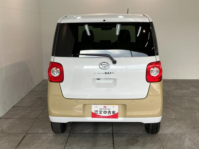 ムーヴキャンバスストライプスG 両側電動スライドドア LED CDステレオ衝突被害軽減ブレーキ コーナーセンサー CDステレオ バックカメラ(ナビ装着時用) 両側電動スライドドア 前席シートヒーター LEDヘッド オートライト オートエアコン スマートキー エコアイドル(滋賀県)の中古車