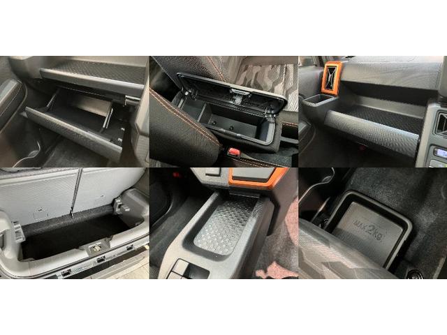 タフトＧ　レーダークルーズコントロール　届出済未使用車衝突被害軽減ブレーキ　コーナーセンサー　バックカメラ（ナビ装着時用）　前席シートヒーター　電動パーキング　スカイフィールトップ　ＬＥＤ　オートライト　オートエアコン　スマートキー　エコアイドル（滋賀県）の中古車