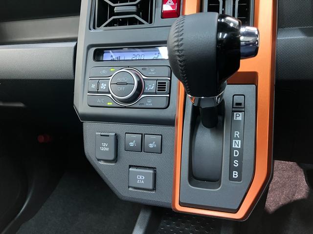タフトＧ　レーダークルーズコントロール　届出済未使用車衝突被害軽減ブレーキ　コーナーセンサー　バックカメラ（ナビ装着時用）　前席シートヒーター　電動パーキング　スカイフィールトップ　ＬＥＤ　オートライト　オートエアコン　スマートキー　エコアイドル（滋賀県）の中古車