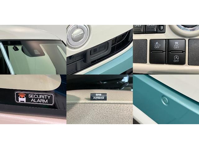 ムーヴキャンバスＧメイクアップ　ＳＡII　フルセグナビ　Ｂカメラ　車検整備付衝突被害軽減ブレーキ　フルセグナビ　Ｂｌｕｅｔｏｏｔｈ　ＵＳＢ　ＤＶＤ　バックカメラ　ＥＴＣ　両側電動スライドドア　ＬＥＤヘッドライト　オートライト　オートエアコン　スマートキー　エコアイドル（滋賀県）の中古車