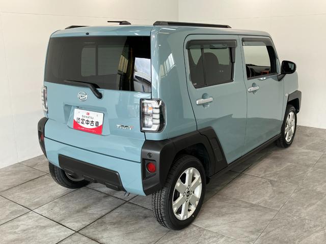 タフトＧ　９型ディスプレイオーディオ　フルセグ　ＬＥＤ　車検整備付衝突被害軽減ブレーキ　コーナーセンサー　９型ディスプレイオーディオ　Ｂｌｕｅｔｏｏｔｈ　ＵＳＢ　フルセグ　バックカメラ　ＴＶコントロールキット　前席シートヒーター　前後ドラレコ　オートライト（滋賀県）の中古車