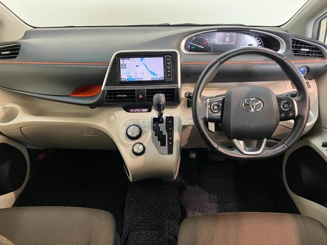 シエンタハイブリッドＧ　ワンセグナビ　バックカメラ　車検整備付トヨタセーフティセンス　ワンセグナビ　バックカメラ　Ｂｌｕｅｔｏｏｔｈ　ＥＴＣ　両側電動スライドドア　マニュアルレベリング　オートエアコン　電動格納式ミラー　スマートキー（滋賀県）の中古車