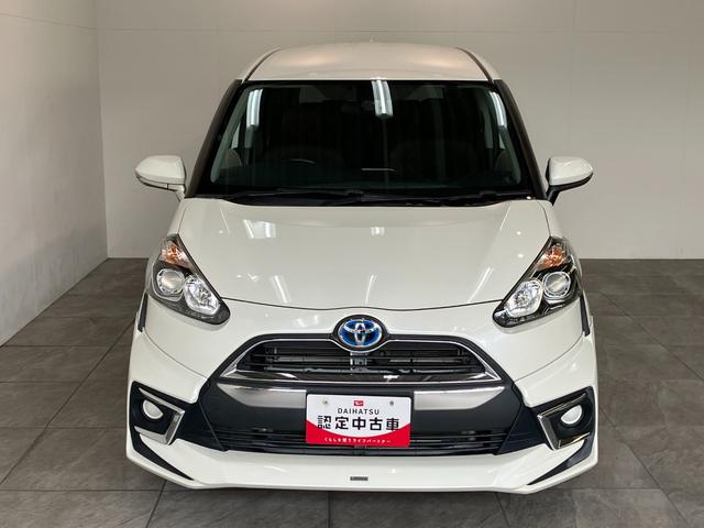 シエンタハイブリッドＧ　ワンセグナビ　バックカメラ　車検整備付トヨタセーフティセンス　ワンセグナビ　バックカメラ　Ｂｌｕｅｔｏｏｔｈ　ＥＴＣ　両側電動スライドドア　マニュアルレベリング　オートエアコン　電動格納式ミラー　スマートキー（滋賀県）の中古車