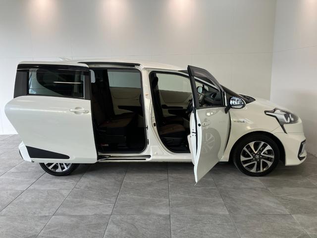 シエンタハイブリッドＧ　ワンセグナビ　バックカメラ　車検整備付トヨタセーフティセンス　ワンセグナビ　バックカメラ　Ｂｌｕｅｔｏｏｔｈ　ＥＴＣ　両側電動スライドドア　マニュアルレベリング　オートエアコン　電動格納式ミラー　スマートキー（滋賀県）の中古車