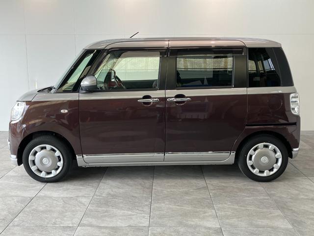 ムーヴキャンバスＧブラックインテリアＶＳ　ＳＡ３　フルセグナビ　　Ｐカメラ衝突被害軽減ブレーキ　フルセグナビ　Ｂｌｕｅｔｏｏｔｈ　ＵＳＢ　ＤＶＤ　パノラマカメラ　前後ドラレコ　両側電動スライドドア　運転席シートヒーター　ＬＥＤ　オートライト　スマートキー　エコアイドル（滋賀県）の中古車