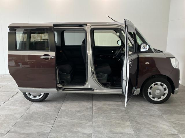 ムーヴキャンバスＧブラックインテリアＶＳ　ＳＡ３　フルセグナビ　　Ｐカメラ衝突被害軽減ブレーキ　フルセグナビ　Ｂｌｕｅｔｏｏｔｈ　ＵＳＢ　ＤＶＤ　パノラマカメラ　前後ドラレコ　両側電動スライドドア　運転席シートヒーター　ＬＥＤ　オートライト　スマートキー　エコアイドル（滋賀県）の中古車