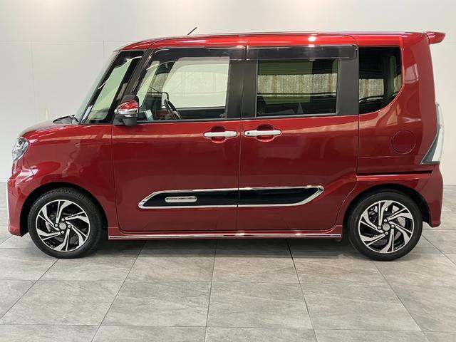 タントカスタムＲＳスタイルセレクション　９型ナビ　パノラマカメラ衝突被害軽減ブレーキ　コーナーセンサー　９型フルセグナビ　Ｂｌｕｅｔｏｏｔｈ　ＤＶＤ　ＵＳＢ　パノラマカメラ　駐車支援システム　前後ドラレコ　ＥＴＣ　レーダークルコン　両側パワスラ　前席シートヒーター（滋賀県）の中古車