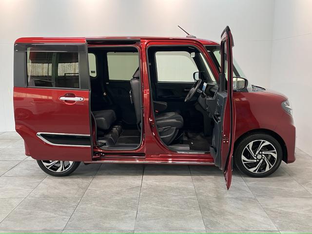 タントカスタムＲＳスタイルセレクション　９型ナビ　パノラマカメラ衝突被害軽減ブレーキ　コーナーセンサー　９型フルセグナビ　Ｂｌｕｅｔｏｏｔｈ　ＤＶＤ　ＵＳＢ　パノラマカメラ　駐車支援システム　前後ドラレコ　ＥＴＣ　レーダークルコン　両側パワスラ　前席シートヒーター（滋賀県）の中古車