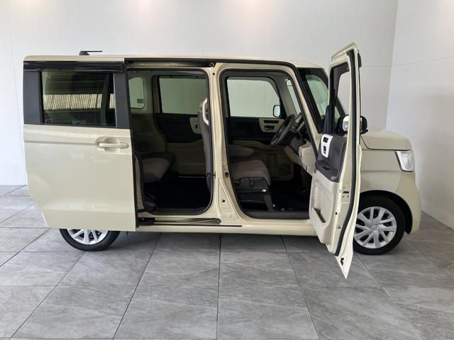 N−BOXG・Lホンダセンシング ナビ バックカメラ 車検整備付追突被害軽減ブレーキ ホンダセンシング ナビ バックカメラ Bluetooth USB 両側電動スライドドア LED レーダークルコン スマートキー オートライト オートエアコン(滋賀県)の中古車