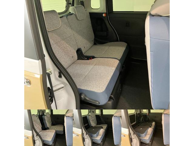 ムーヴキャンバスストライプスＧ　両側電動スライドドア　ＬＥＤ　届出済未使用車衝突被害軽減ブレーキ　コーナーセンサー　バックカメラ（ナビ装着時用）　両側電動スライドドア　前席シートヒーター　電動パーキングブレーキ　ＬＥＤ　オートライト　オートエアコン　スマートキー　エコアイドル（滋賀県）の中古車