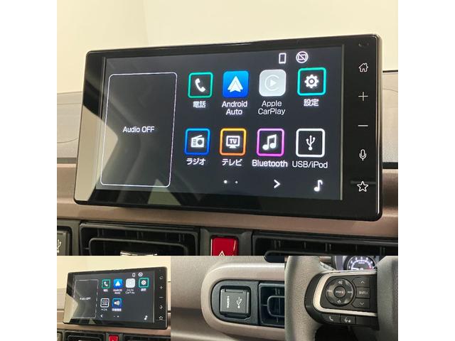 ムーヴキャンバスセオリーＧ　９型ディスプレイオーディオ　フルセグ　ＬＥＤ衝突被害軽減ブレーキ　コーナーセンサー　９型ディスプレイオーディオ　Ｂｌｕｅｔｏｏｔｈ　ＵＳＢ　バックカメラ　両側電動スライドドア　前席シートヒーター　ＬＥＤ　オートライト　ワイヤレス充電器（Ｑｉ）（滋賀県）の中古車