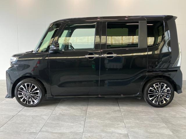 タントカスタムＲＳ　フルセグナビ　バックカメラ　ＬＥＤ衝突被害軽減ブレーキ　コーナーセンサー　ターボ　フルセグナビ　Ｂｌｕｅｔｏｏｔｈ　ＤＶＤ再生　ＵＳＢ　バックカメラ　両側電動スライドドア　前席シートヒーター　ＬＥＤ　スマートキー　エコアイドル（滋賀県）の中古車