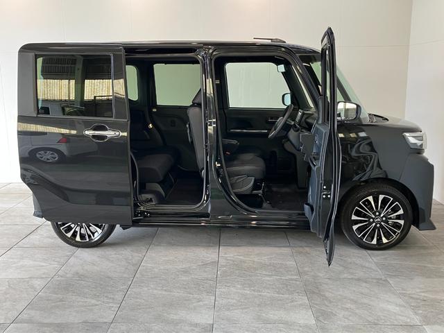 タントカスタムＲＳ　フルセグナビ　バックカメラ　ＬＥＤ衝突被害軽減ブレーキ　コーナーセンサー　ターボ　フルセグナビ　Ｂｌｕｅｔｏｏｔｈ　ＤＶＤ再生　ＵＳＢ　バックカメラ　両側電動スライドドア　前席シートヒーター　ＬＥＤ　スマートキー　エコアイドル（滋賀県）の中古車