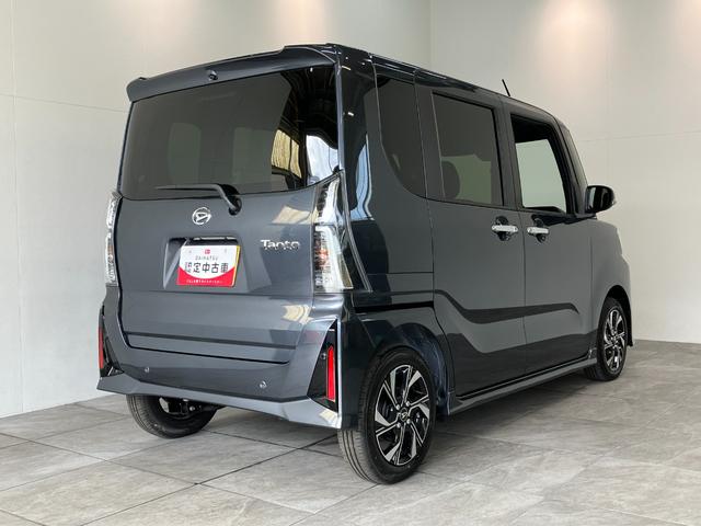 タントカスタムX 両側電動スライドドア LED 届出済未使用車衝突被害軽減ブレーキ コーナーセンサー バックカメラ(ナビ装着時用) 両側電動スライドドア 前席シートヒーター 電動パーキングブレーキ LED オートライト オートエアコン スマートキー エコアイドル(滋賀県)の中古車
