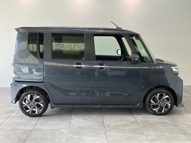 タントカスタムX 両側電動スライドドア LED 届出済未使用車衝突被害軽減ブレーキ コーナーセンサー バックカメラ(ナビ装着時用) 両側電動スライドドア 前席シートヒーター 電動パーキングブレーキ LED オートライト オートエアコン スマートキー エコアイドル(滋賀県)の中古車