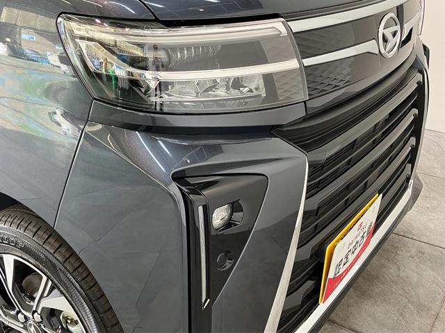 タントカスタムX 両側電動スライドドア LED 届出済未使用車衝突被害軽減ブレーキ コーナーセンサー バックカメラ(ナビ装着時用) 両側電動スライドドア 前席シートヒーター 電動パーキングブレーキ LED オートライト オートエアコン スマートキー エコアイドル(滋賀県)の中古車