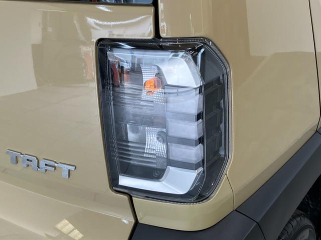 タフトＧ　コーナーセンサー　クルーズコントロール　届出済未使用車衝突被害軽減ブレーキ　コーナーセンサー　バックカメラ（ナビ装着時用）　前席シートヒーター　電動パーキング　レーダークルーズコントロール　ＬＥＤ　オートライト　オートエアコン　スマートキー　エコアイドル（滋賀県）の中古車