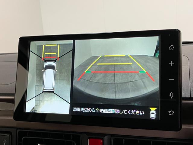 ムーヴキャンバスセオリーＧターボ　ディスプレイオーディオ　駐車支援システム衝突被害軽減ブレーキ　コーナーセンサー　９型ディスプレイオーディオ　Ｂｌｕｅｔｏｏｔｈ　ＵＳＢ　パノラマカメラ　前後ドラレコ　レーダークルコン　両側パワスラ　前席シートヒーター　駐車支援システム（滋賀県）の中古車