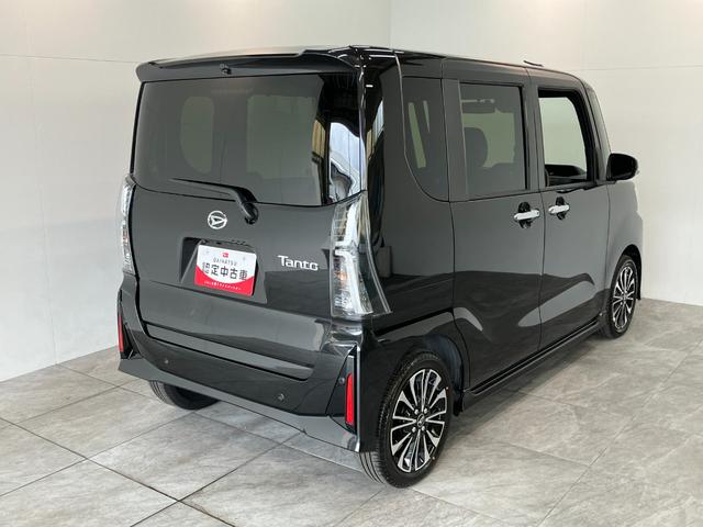 タントカスタムＲＳ　９型ディスプレイオーディオ　バックカメラ衝突被害軽減ブレーキ　コーナーセンサー　ターボ　９型ディスプレイオーディオ　フルセグ　Ｂｌｕｅｔｏｏｔｈ　ＵＳＢ　バックカメラ　前後ドラレコ　両側電動スライドドア　前席シートヒーター　ＬＥＤライト（滋賀県）の中古車