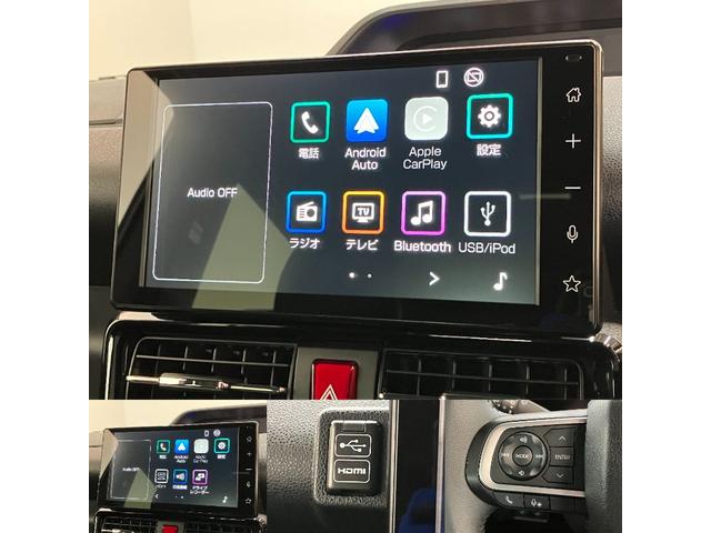 タントカスタムＲＳ　９型ディスプレイオーディオ　バックカメラ衝突被害軽減ブレーキ　コーナーセンサー　ターボ　９型ディスプレイオーディオ　フルセグ　Ｂｌｕｅｔｏｏｔｈ　ＵＳＢ　バックカメラ　前後ドラレコ　両側電動スライドドア　前席シートヒーター　ＬＥＤライト（滋賀県）の中古車