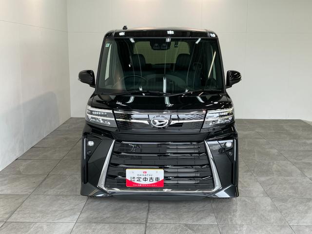 タントカスタムＲＳ　９型ディスプレイオーディオ　バックカメラ衝突被害軽減ブレーキ　コーナーセンサー　ターボ　９型ディスプレイオーディオ　フルセグ　Ｂｌｕｅｔｏｏｔｈ　ＵＳＢ　バックカメラ　前後ドラレコ　両側電動スライドドア　前席シートヒーター　ＬＥＤライト（滋賀県）の中古車
