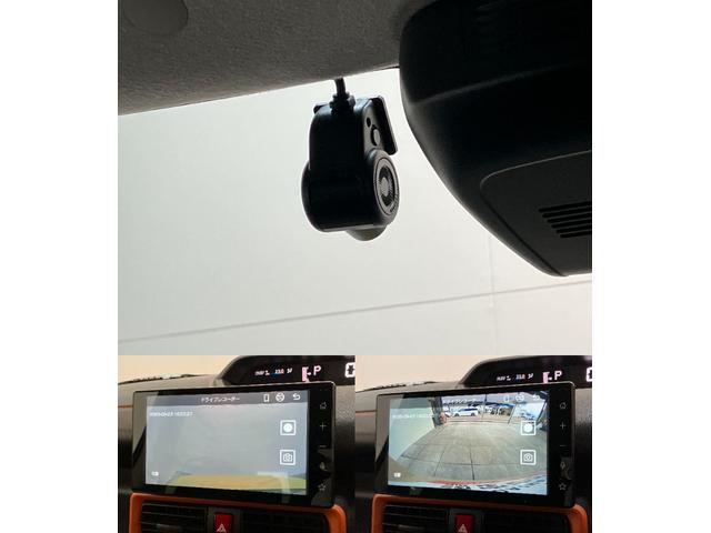タントファンクロス　９型ディスプレイオーディオ　前後ドラレコ衝突被害軽減ブレーキ　コーナーセンサー　ディスプレイオーディオ　フルセグ　Ｂｌｕｅｔｏｏｔｈ　ＵＳＢ　バックカメラ　前後ドラレコ　両側電動スライドドア　前席シートヒーター　ＬＥＤ　エコアイドル（滋賀県）の中古車