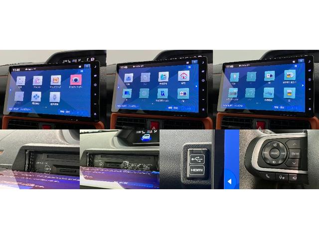 タントファンクロス　１０型フルセグナビ　Ｐカメラ　前後ドラレコ衝突被害軽減ブレーキ　コーナーセンサー　フルセグナビ　Ｂｌｕｅｔｏｏｔｈ　ＤＶＤ再生　ＵＳＢ　パノラマカメラ　前後ドラレコ　両側電動スライドドア　前席シートヒーター　ＬＥＤ　オートライト　スマートキー（滋賀県）の中古車