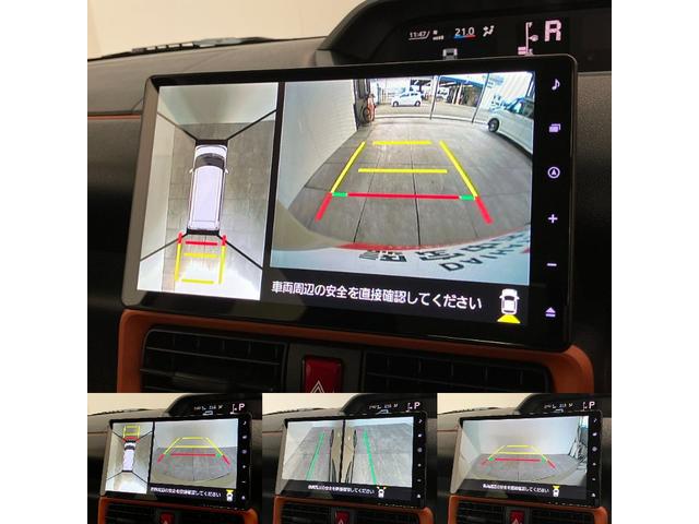 タントファンクロス　１０型フルセグナビ　Ｐカメラ　前後ドラレコ衝突被害軽減ブレーキ　コーナーセンサー　フルセグナビ　Ｂｌｕｅｔｏｏｔｈ　ＤＶＤ再生　ＵＳＢ　パノラマカメラ　前後ドラレコ　両側電動スライドドア　前席シートヒーター　ＬＥＤ　オートライト　スマートキー（滋賀県）の中古車