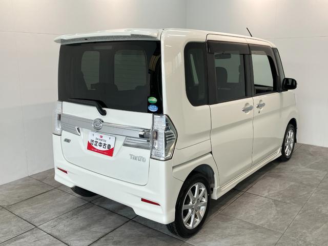 タントカスタムＸスマートセレクションＳＡ　フルセグナビ　車検整備付衝突被害軽減ブレーキ　スマアシ１　フルセグナビ　バックカメラ　ＤＶＤ再生　Ｂｌｕｅｔｏｏｔｈ　ＵＳＢ　左側電動スライドドア　スマートキー　オートエアコン　ＬＥＤヘッドライト　オートライト（滋賀県）の中古車