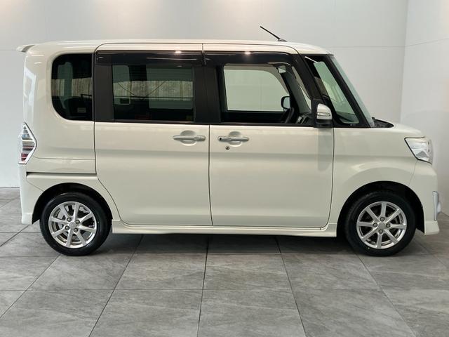 タントカスタムＸスマートセレクションＳＡ　フルセグナビ　車検整備付衝突被害軽減ブレーキ　スマアシ１　フルセグナビ　バックカメラ　ＤＶＤ再生　Ｂｌｕｅｔｏｏｔｈ　ＵＳＢ　左側電動スライドドア　スマートキー　オートエアコン　ＬＥＤヘッドライト　オートライト（滋賀県）の中古車