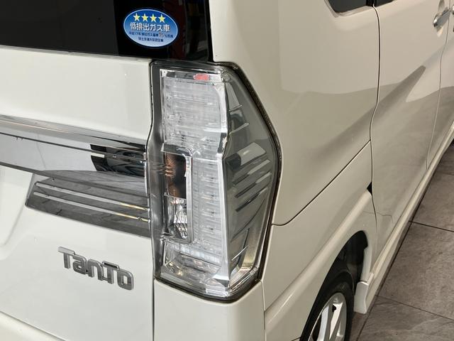 タントカスタムＸスマートセレクションＳＡ　フルセグナビ　車検整備付衝突被害軽減ブレーキ　スマアシ１　フルセグナビ　バックカメラ　ＤＶＤ再生　Ｂｌｕｅｔｏｏｔｈ　ＵＳＢ　左側電動スライドドア　スマートキー　オートエアコン　ＬＥＤヘッドライト　オートライト（滋賀県）の中古車