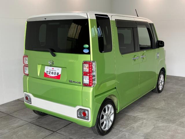 ウェイクＬ　ＳＡ３　８型ナビ　パノラマカメラ　ＥＴＣ　車検整備付衝突被害軽減ブレーキ　スマアシ３　８インチフルセグナビ　パノラマカメラ　ドラレコ　ＤＶＤ再生　Ｂｌｕｅｔｏｏｔｈ　ＵＳＢ　ＥＴＣ　両側電動スライドドア　スマートキー　オートライト　オートエアコン（滋賀県）の中古車
