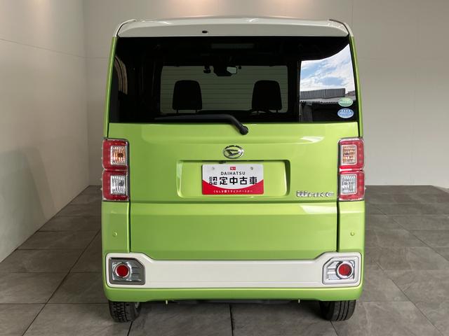 ウェイクＬ　ＳＡ３　８型ナビ　パノラマカメラ　ＥＴＣ　車検整備付衝突被害軽減ブレーキ　スマアシ３　８インチフルセグナビ　パノラマカメラ　ドラレコ　ＤＶＤ再生　Ｂｌｕｅｔｏｏｔｈ　ＵＳＢ　ＥＴＣ　両側電動スライドドア　スマートキー　オートライト　オートエアコン（滋賀県）の中古車