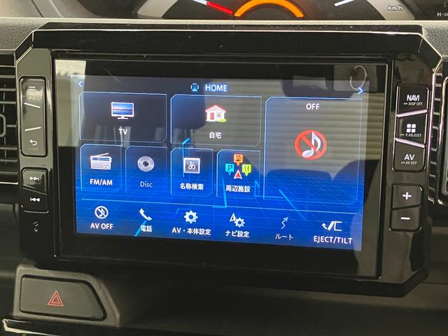 ウェイクＬ　ＳＡ３　８型ナビ　パノラマカメラ　ＥＴＣ　車検整備付衝突被害軽減ブレーキ　スマアシ３　８インチフルセグナビ　パノラマカメラ　ドラレコ　ＤＶＤ再生　Ｂｌｕｅｔｏｏｔｈ　ＵＳＢ　ＥＴＣ　両側電動スライドドア　スマートキー　オートライト　オートエアコン（滋賀県）の中古車