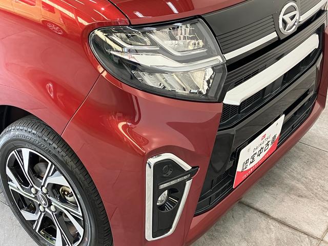 タントカスタムＸ　両側電動スライドドア　シートヒーター　車検整備付衝突被害軽減ブレーキ　コーナーセンサー　バックカメラ（ナビ装着時用）　両側電動スライドドア　前席シートヒーター　ＬＥＤ　オートライト　電格ミラー　オートエアコン　スマートキー　エコアイドル（滋賀県）の中古車