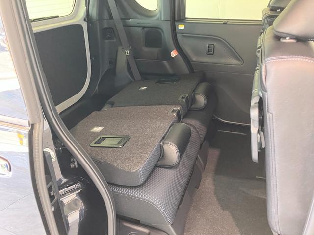 タントカスタムＲＳ　ターボ　両側電動スライドドア　届出済未使用車衝突被害軽減ブレーキ　コーナーセンサー　ターボ　バックカメラ（ナビ装着時用）　両側電動スライドドア　前席シートヒーター　電動パーキングブレーキ　ＬＥＤ　オートライト　オートエアコン　スマートキー（滋賀県）の中古車