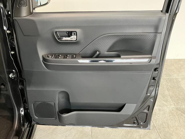 タントカスタムＲＳ　ターボ　両側電動スライドドア　届出済未使用車衝突被害軽減ブレーキ　コーナーセンサー　ターボ　バックカメラ（ナビ装着時用）　両側電動スライドドア　前席シートヒーター　電動パーキングブレーキ　ＬＥＤ　オートライト　オートエアコン　エコアイドル（滋賀県）の中古車