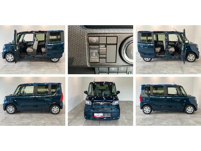 タントＸ　左側電動スライドドア　シートヒーター　届出済未使用車衝突被害軽減ブレーキ　コーナーセンサー　バックカメラ（ナビ装着時用）　左側電動スライドドア　前席シートヒーター　電動パーキングブレーキ　ＬＥＤ　オートライト　オートエアコン　スマートキー　エコアイドル（滋賀県）の中古車