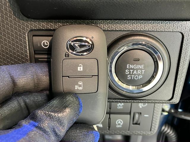 タントＸ　左側電動スライドドア　シートヒーター　届出済未使用車衝突被害軽減ブレーキ　コーナーセンサー　バックカメラ（ナビ装着時用）　左側電動スライドドア　前席シートヒーター　電動パーキングブレーキ　ＬＥＤ　オートライト　オートエアコン　スマートキー　エコアイドル（滋賀県）の中古車