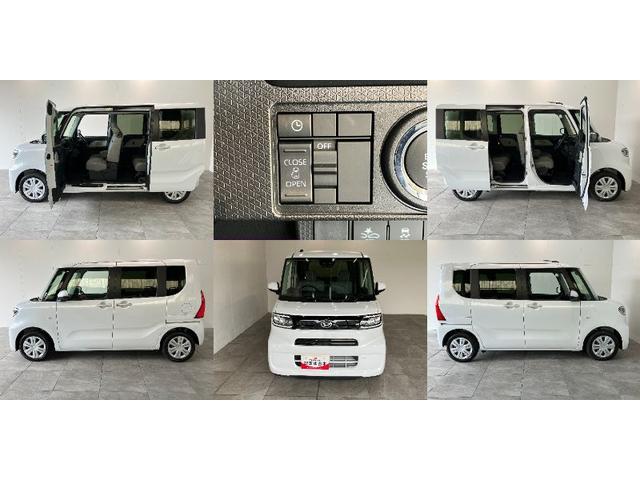 タントＸ　左側電動スライドドア　シートヒーター　届出済未使用車衝突被害軽減ブレーキ　コーナーセンサー　バックカメラ（ナビ装着時用）　左側電動スライドドア　前席シートヒーター　電動パーキングブレーキ　ＬＥＤ　オートライト　オートエアコン　スマートキー　エコアイドル（滋賀県）の中古車
