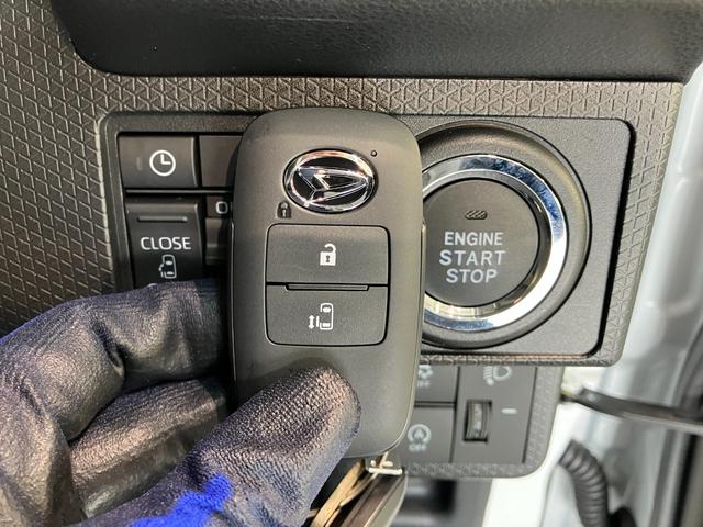 タントＸ　左側電動スライドドア　シートヒーター　届出済未使用車衝突被害軽減ブレーキ　コーナーセンサー　バックカメラ（ナビ装着時用）　左側電動スライドドア　前席シートヒーター　電動パーキングブレーキ　ＬＥＤ　オートライト　オートエアコン　スマートキー　エコアイドル（滋賀県）の中古車
