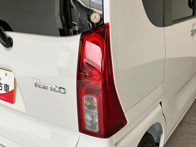 タントＸ　左側電動スライドドア　シートヒーター　届出済未使用車衝突被害軽減ブレーキ　コーナーセンサー　バックカメラ（ナビ装着時用）　左側電動スライドドア　前席シートヒーター　電動パーキングブレーキ　ＬＥＤ　オートライト　オートエアコン　スマートキー　エコアイドル（滋賀県）の中古車