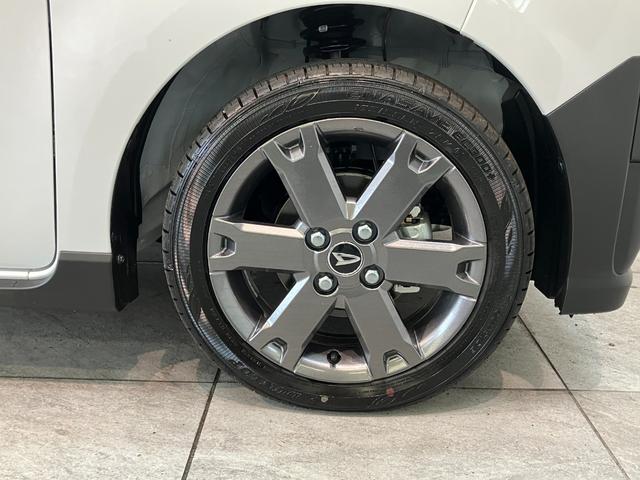 タントファンクロスターボ　ディスプレイオーディオ　届出済未使用車衝突被害軽減ブレーキ　　コーナーセンサー　９型ディスプレイオーディオ　フルセグ　Ｂｌｕｅｔｏｏｔｈ　ＵＳＢ　バックカメラ　両側電動スライドドア　前席シートヒーター　ＬＥＤ　オートライト　スマートキー（滋賀県）の中古車