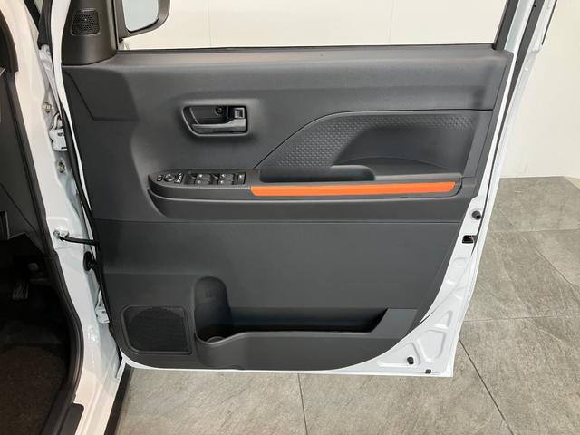 タントファンクロスターボ　ディスプレイオーディオ　届出済未使用車衝突被害軽減ブレーキ　　コーナーセンサー　９型ディスプレイオーディオ　フルセグ　Ｂｌｕｅｔｏｏｔｈ　ＵＳＢ　バックカメラ　両側電動スライドドア　前席シートヒーター　ＬＥＤ　オートライト　スマートキー（滋賀県）の中古車