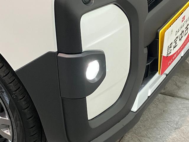 タントファンクロスターボ　ディスプレイオーディオ　届出済未使用車衝突被害軽減ブレーキ　　コーナーセンサー　９型ディスプレイオーディオ　フルセグ　Ｂｌｕｅｔｏｏｔｈ　ＵＳＢ　バックカメラ　両側電動スライドドア　前席シートヒーター　ＬＥＤ　オートライト　スマートキー（滋賀県）の中古車