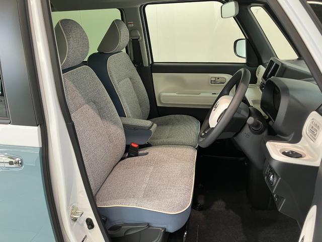 ムーヴキャンバスストライプスＧ　両側電動スライドドア　ＬＥＤ　届出済未使用車衝突被害軽減ブレーキ　コーナーセンサー　バックカメラ（ナビ装着時用）　両側電動スライドドア　前席シートヒーター　電動パーキングブレーキ　ＬＥＤ　オートライト　オートエアコン　スマートキー　エコアイドル（滋賀県）の中古車