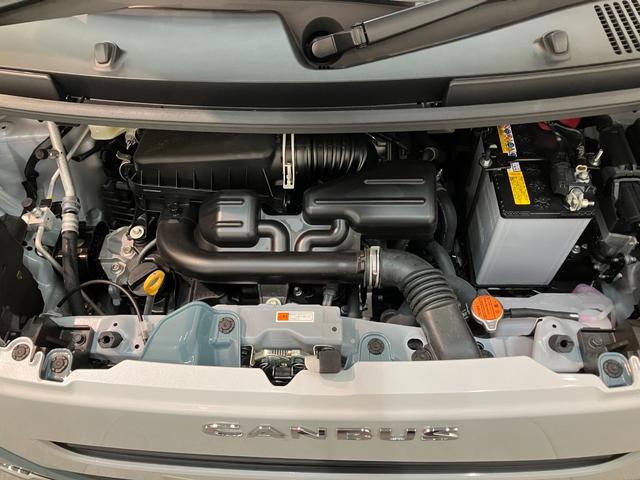 ムーヴキャンバスストライプスＧ　両側電動スライドドア　ＬＥＤ　届出済未使用車衝突被害軽減ブレーキ　コーナーセンサー　バックカメラ（ナビ装着時用）　両側電動スライドドア　前席シートヒーター　電動パーキングブレーキ　ＬＥＤ　オートライト　オートエアコン　スマートキー　エコアイドル（滋賀県）の中古車