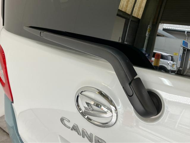 ムーヴキャンバスストライプスＧ　両側電動スライドドア　ＬＥＤ　届出済未使用車衝突被害軽減ブレーキ　コーナーセンサー　バックカメラ（ナビ装着時用）　両側電動スライドドア　前席シートヒーター　電動パーキングブレーキ　ＬＥＤ　オートライト　オートエアコン　スマートキー　エコアイドル（滋賀県）の中古車